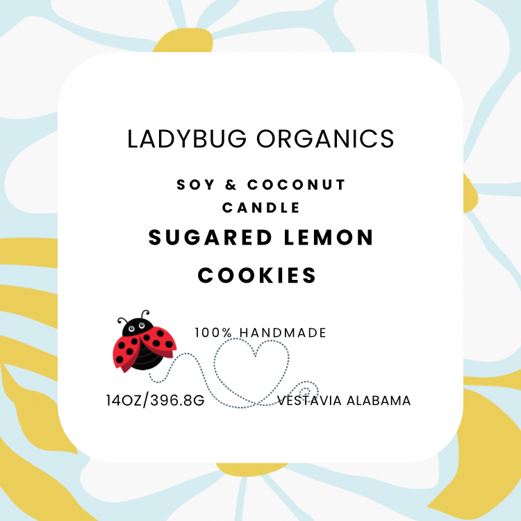 Sugared Lemon Cookies Soy & Coconut Candle