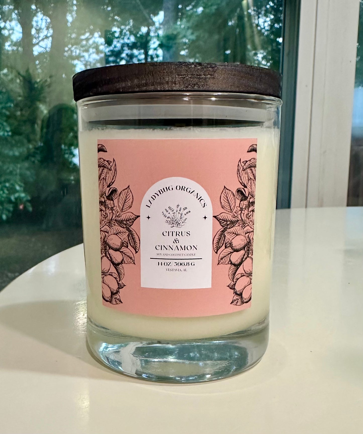 Citrus and Cinnamon Candle