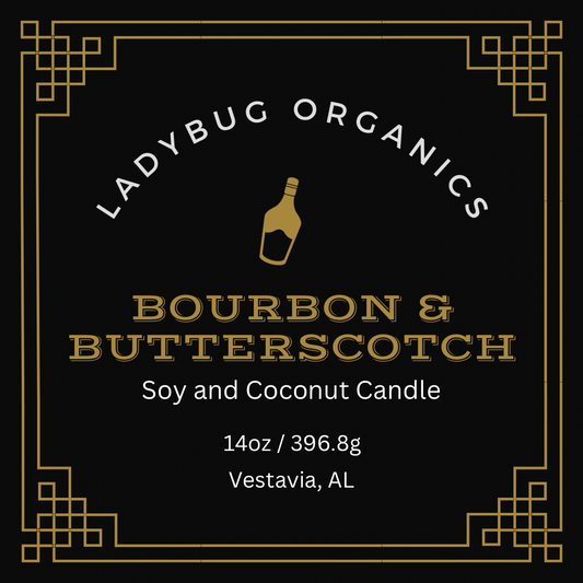Bourbon and Butterscotch  Candle